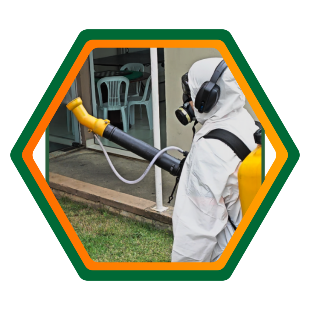 Nebulização consiste no lançamento de uma névoa com inseticida para o combate de insetos voadores